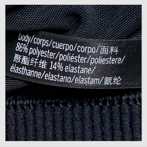 Victoria Sport Sports Bra Strappy Cross Back Sz L Black Gray Space Dye #232C - Picture 5 of 5